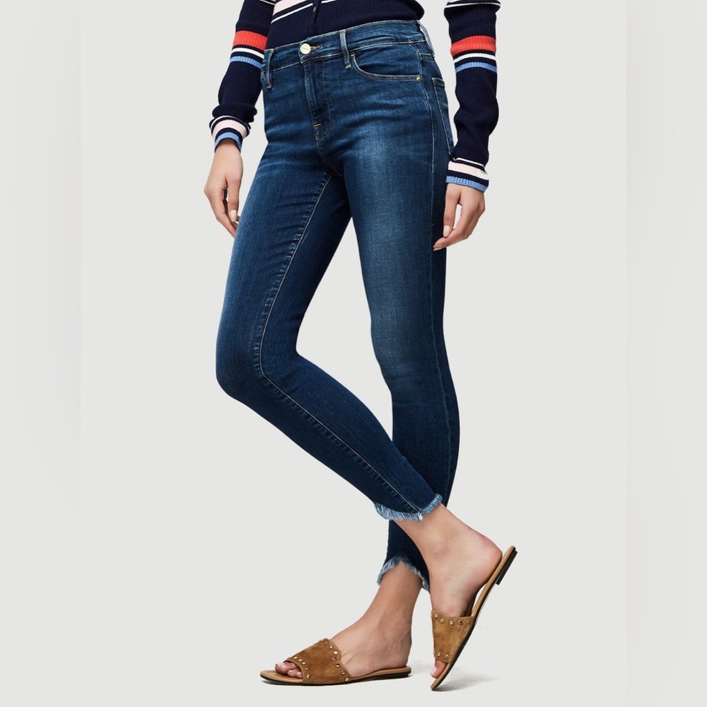 FRAME Denim Le High Skinny Jeans - Sulham Wash size 25